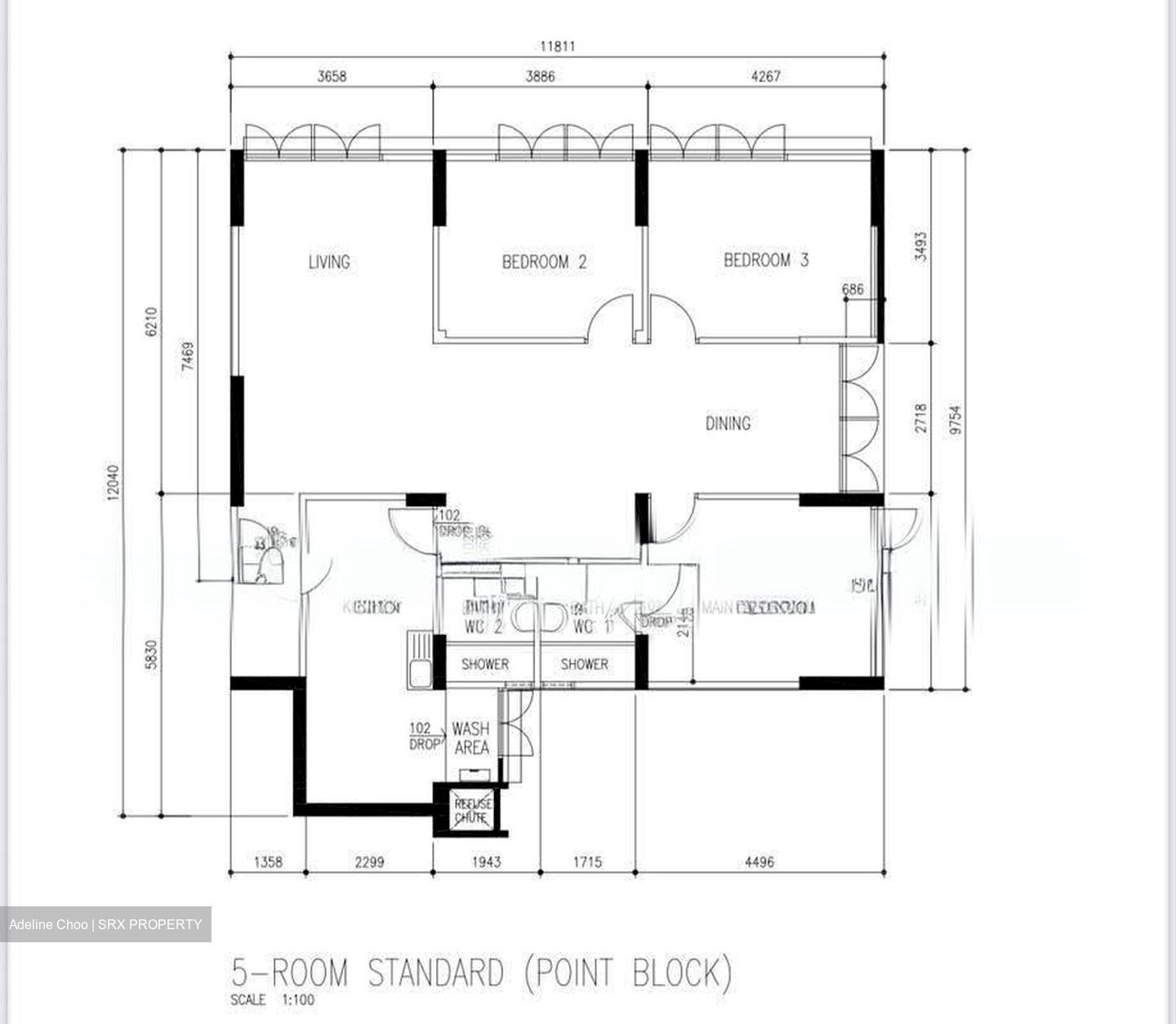 Blk 14 Ghim Moh Road (Queenstown), HDB 5 Rooms #639001251